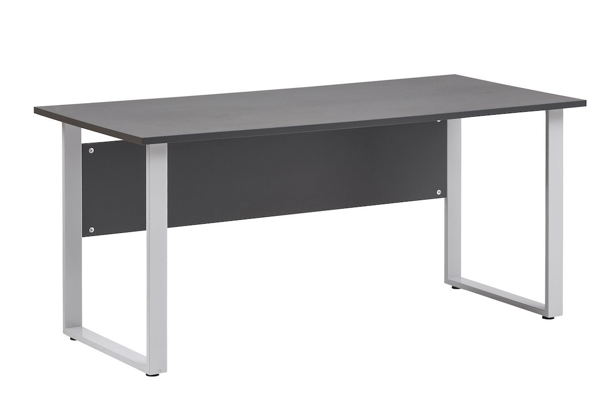 MÖBELPARTNER Schreibtisch Schreibtisch Hippo, HxBxT 73x160x75 cm, Athrazit von MÖBELPARTNER