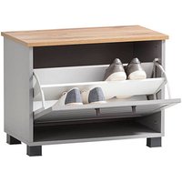 MÖBELPARTNER Schuhbank Jelda 154746 platingrau, landhaus-eiche Holz 62,0 cm MÖBELPARTNER Schuhbank Jelda 154746 platingrau, landhaus-eiche Holz 62,0 cm von MÖBELPARTNER