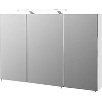 MÖBELPARTNER Spiegelschrank Dorina 132253 weiß glanz 120,0 x 16,0 x 75,7 cm von MÖBELPARTNER