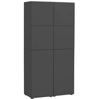 MÖBELPARTNER Spind Locked anthrazit 702030, 6 Schließfächer 90,8 x 40,7 x 185,2 cm MÖBELPARTNER Spind Locked anthrazit 702030, 6 Schließfächer 90,8 x 40,7 x 185,2 cm von MÖBELPARTNER