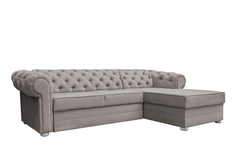 MOEBLO Ecksofa Avia, mit Schlaffunktion mit Bettkasten Eckcouch Wohnlandschaft Sofa mit Ottomane Eckgarnitur Polsterecke, (BxTxH):280x180x81 cm, mit Relaxfunktion von MOEBLO