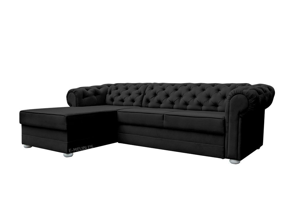 MOEBLO Ecksofa Avia, mit Schlaffunktion mit Bettkasten Eckcouch Wohnlandschaft Sofa mit Ottomane Eckgarnitur Polsterecke, (BxTxH):280x180x81 cm, mit Relaxfunktion von MOEBLO