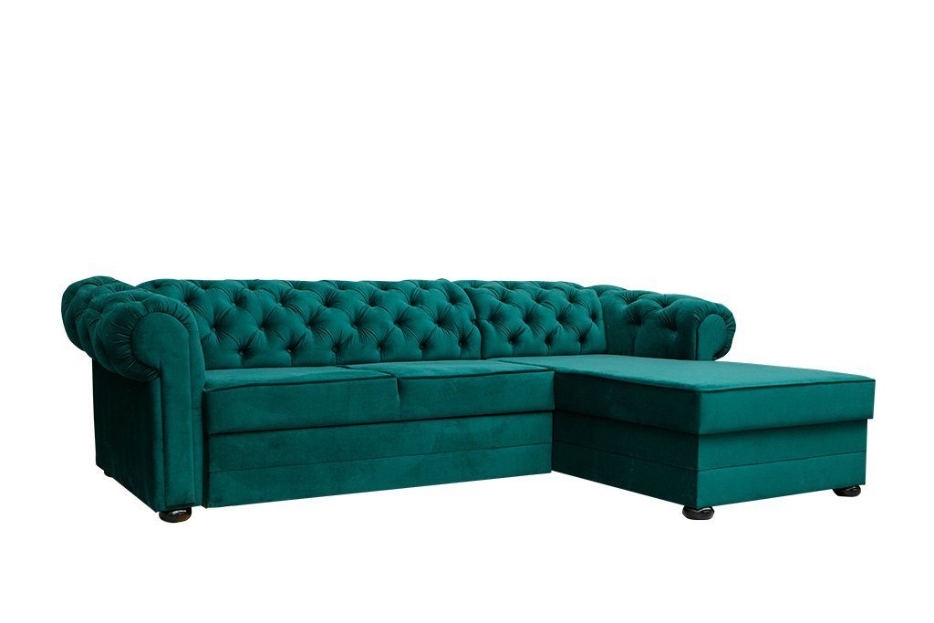 MOEBLO Ecksofa Avia, mit Schlaffunktion mit Bettkasten Eckcouch Wohnlandschaft Sofa mit Ottomane Eckgarnitur Polsterecke, (BxTxH):280x180x81 cm, mit Relaxfunktion von MOEBLO