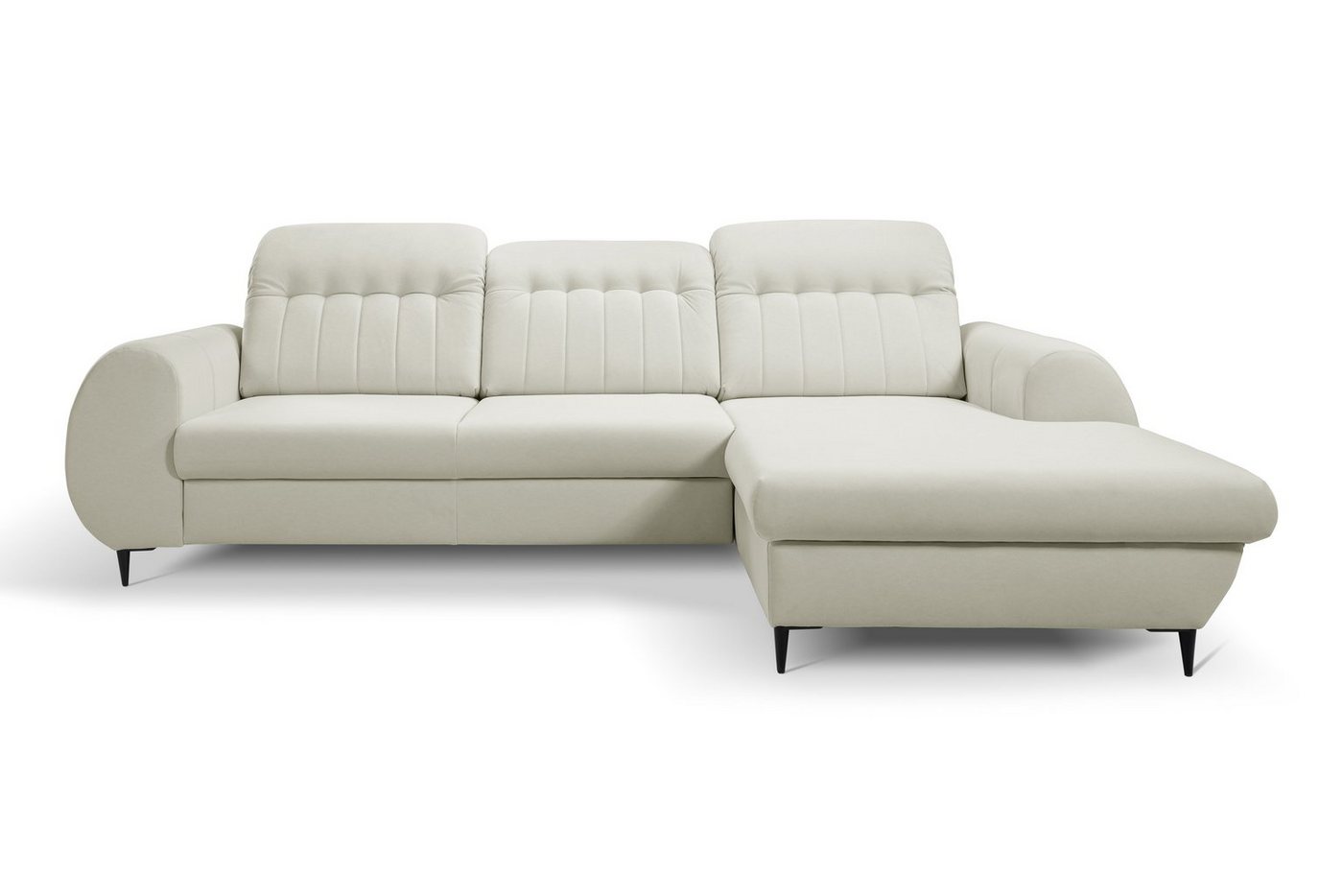 MOEBLO Ecksofa BEEMO, mit Schlaffunktion mit Bettkasten Eckcouch Wohnlandschaft Sofa mit Ottomane Eckgarnitur Polsterecke, (BxHxT):275x90x166 cm, mit Relaxfunktion von MOEBLO