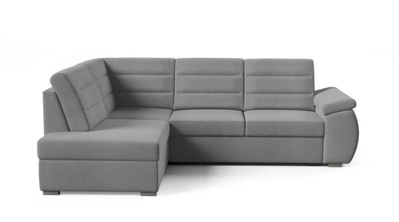 MOEBLO Ecksofa Gardenia, Eckcouch Wohnlandschaft Sofa mit Ottomane Eckgarnitur Polsterecke, Erhältlich in linker oder rechter Ausführung, (BxTxH):264 x 190 x 93 cm von MOEBLO