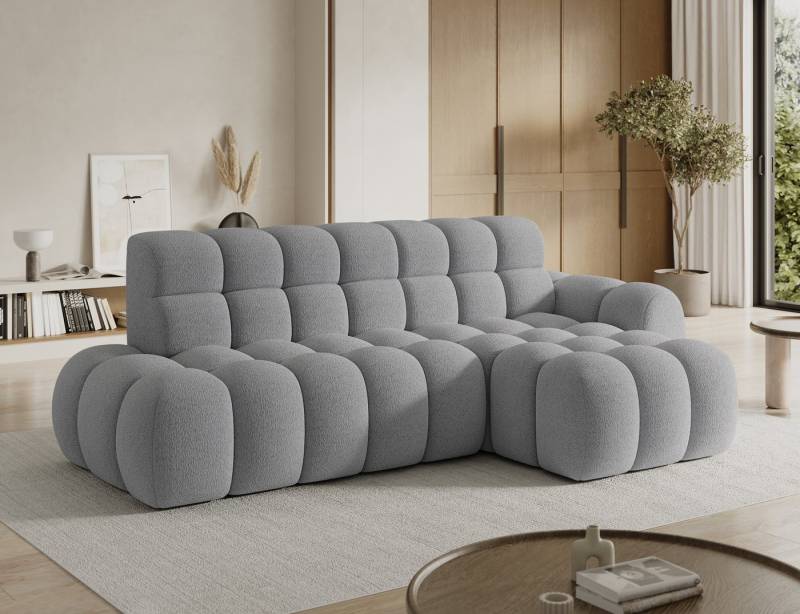 MOEBLO Ecksofa Lorveno, Eckcouch Wohnlandschaft mit Ottomane, Polsterecke & Eckgarnitur mit elektrischer Sitztiefenverstellung und Schlaffunktion, modernes Schlafsofa mit Ottomane, (BxHxT): 283 x 98 x 165 cm von MOEBLO