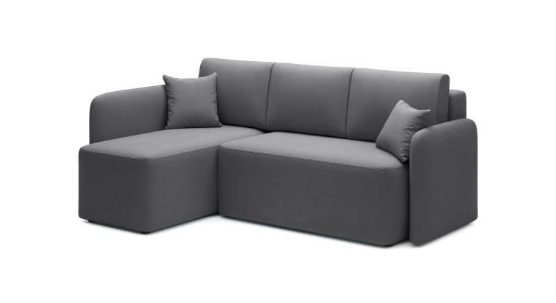 MOEBLO Ecksofa NEVRA, Modern, Eckcouch Wohnlandschaft Sofa mit Ottomane Eckgarnitur Polsterecke, mit Relaxfunktion, (BxHxT):206x89x150 cm von MOEBLO