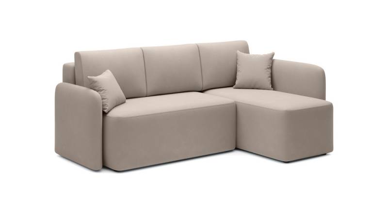 MOEBLO Ecksofa NEVRA, Modern, Eckcouch Wohnlandschaft Sofa mit Ottomane Eckgarnitur Polsterecke, mit Relaxfunktion, (BxHxT):206x89x150 cm von MOEBLO