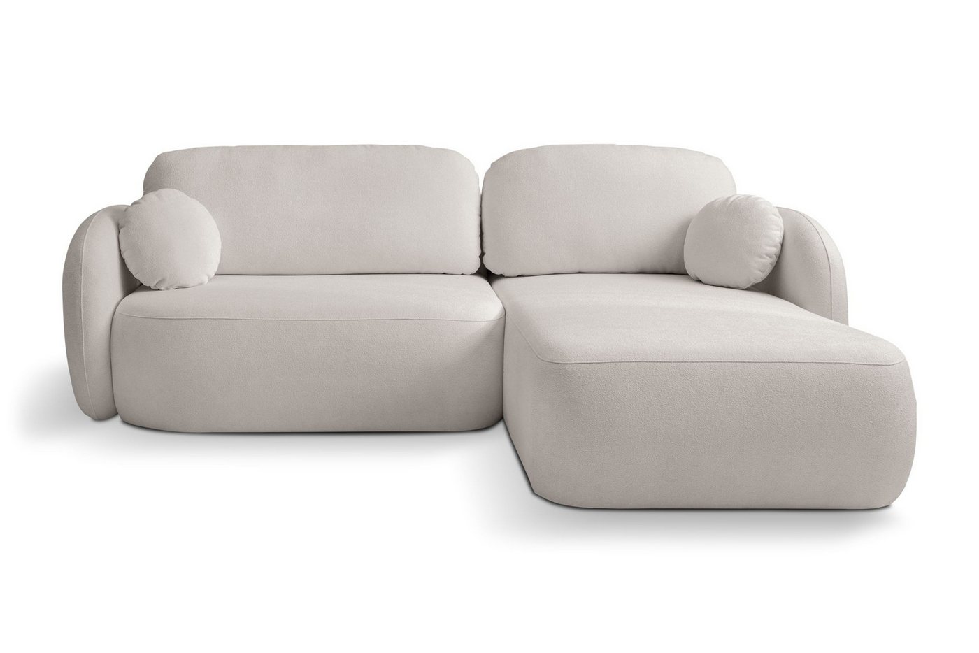 MOEBLO Ecksofa Olena, Stylvolles Design mit Rundungen, Schlaffunktion & praktischem Bettkasten für maximalen Komfort im Wohnzimmer, Eckcouch Wohnlandschaft Sofa mit Ottomane Eckgarnitur Polsterecke, (BxHxT): 248 x 86,5 x 174 cm MOEBLO Ecksofa Olena, Stylvolles Design mit Rundungen, Schlaffunktion & praktischem Bettkasten für maximalen Komfort im Wohnzimmer, Eckcouch Wohnlandschaft Sofa mit Ottomane Eckgarnitur Polsterecke, (BxHxT): 248 x 86,5 x 174 cm von MOEBLO