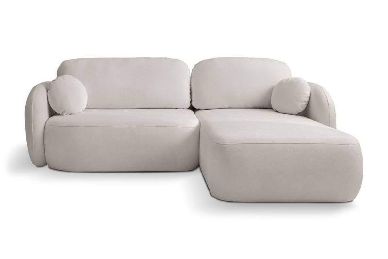 MOEBLO Ecksofa Olena, Stylvolles Design mit Rundungen, Schlaffunktion & praktischem Bettkasten für maximalen Komfort im Wohnzimmer, Eckcouch Wohnlandschaft Sofa mit Ottomane Eckgarnitur Polsterecke, (BxHxT): 248 x 86,5 x 174 cm MOEBLO Ecksofa Olena, Stylvolles Design mit Rundungen, Schlaffunktion & praktischem Bettkasten für maximalen Komfort im Wohnzimmer, Eckcouch Wohnlandschaft Sofa mit Ottomane Eckgarnitur Polsterecke, (BxHxT): 248 x 86,5 x 174 cm von MOEBLO