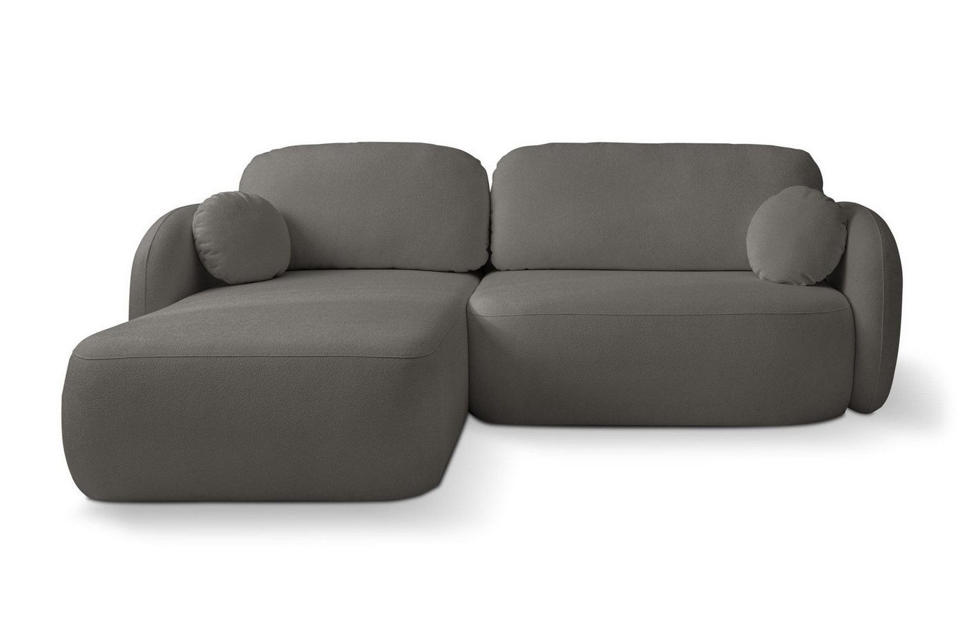 MOEBLO Ecksofa Olena, Stylvolles Design mit Rundungen, Schlaffunktion & praktischem Bettkasten für maximalen Komfort im Wohnzimmer, Eckcouch Wohnlandschaft Sofa mit Ottomane Eckgarnitur Polsterecke, (BxHxT): 248 x 86,5 x 174 cm MOEBLO Ecksofa Olena, Stylvolles Design mit Rundungen, Schlaffunktion & praktischem Bettkasten für maximalen Komfort im Wohnzimmer, Eckcouch Wohnlandschaft Sofa mit Ottomane Eckgarnitur Polsterecke, (BxHxT): 248 x 86,5 x 174 cm von MOEBLO