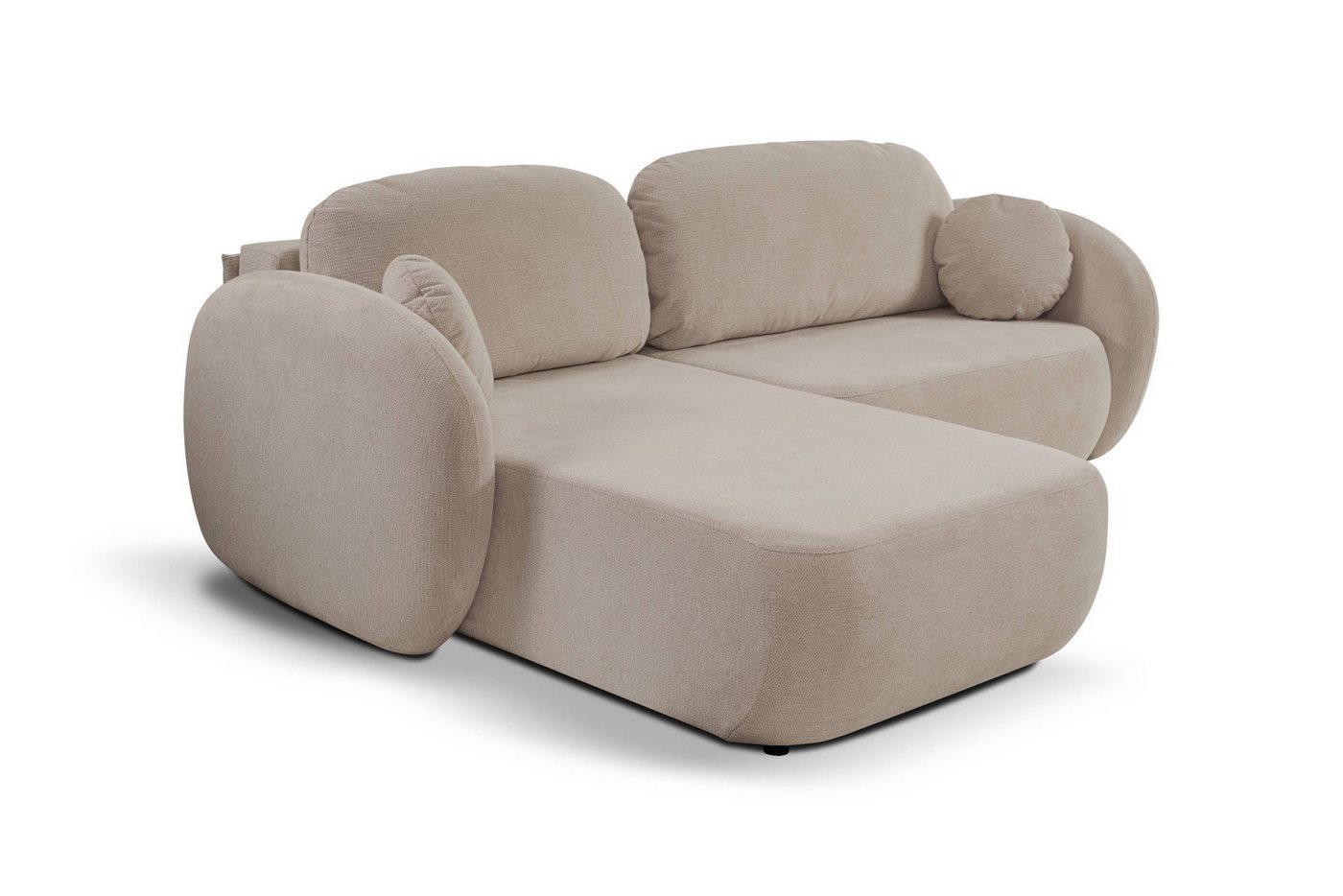 MOEBLO Ecksofa Olena, Stylvolles Design mit Rundungen, Schlaffunktion & praktischem Bettkasten für maximalen Komfort im Wohnzimmer, Eckcouch Wohnlandschaft Sofa mit Ottomane Eckgarnitur Polsterecke, (BxHxT): 248 x 86,5 x 174 cm MOEBLO Ecksofa Olena, Stylvolles Design mit Rundungen, Schlaffunktion & praktischem Bettkasten für maximalen Komfort im Wohnzimmer, Eckcouch Wohnlandschaft Sofa mit Ottomane Eckgarnitur Polsterecke, (BxHxT): 248 x 86,5 x 174 cm von MOEBLO