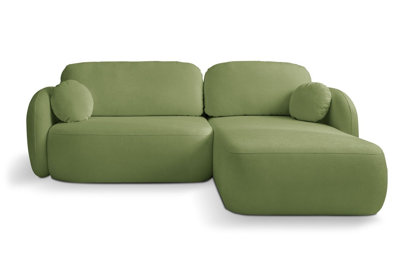 MOEBLO Ecksofa Olena, Stylvolles Design mit Rundungen, Schlaffunktion & praktischem Bettkasten für maximalen Komfort im Wohnzimmer, Eckcouch Wohnlandschaft Sofa mit Ottomane Eckgarnitur Polsterecke, (BxHxT): 248 x 86,5 x 174 cm MOEBLO Ecksofa Olena, Stylvolles Design mit Rundungen, Schlaffunktion & praktischem Bettkasten für maximalen Komfort im Wohnzimmer, Eckcouch Wohnlandschaft Sofa mit Ottomane Eckgarnitur Polsterecke, (BxHxT): 248 x 86,5 x 174 cm von MOEBLO