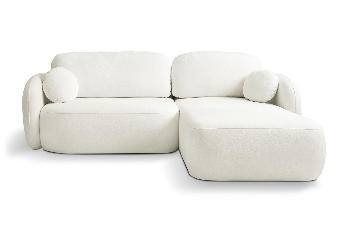 MOEBLO Ecksofa Olena, Stylvolles Design mit Rundungen, Schlaffunktion & praktischem Bettkasten für maximalen Komfort im Wohnzimmer, Eckcouch Wohnlandschaft Sofa mit Ottomane Eckgarnitur Polsterecke, (BxHxT): 248 x 86,5 x 174 cm MOEBLO Ecksofa Olena, Stylvolles Design mit Rundungen, Schlaffunktion & praktischem Bettkasten für maximalen Komfort im Wohnzimmer, Eckcouch Wohnlandschaft Sofa mit Ottomane Eckgarnitur Polsterecke, (BxHxT): 248 x 86,5 x 174 cm von MOEBLO