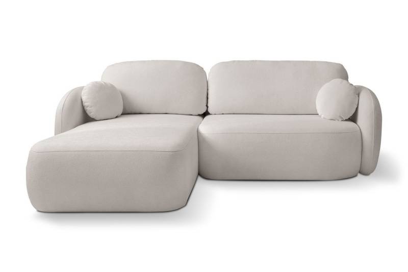 MOEBLO Ecksofa Olena, Stylvolles Design mit Rundungen, Schlaffunktion & praktischem Bettkasten für maximalen Komfort im Wohnzimmer, Eckcouch Wohnlandschaft Sofa mit Ottomane Eckgarnitur Polsterecke, (BxHxT): 248 x 86,5 x 174 cm MOEBLO Ecksofa Olena, Stylvolles Design mit Rundungen, Schlaffunktion & praktischem Bettkasten für maximalen Komfort im Wohnzimmer, Eckcouch Wohnlandschaft Sofa mit Ottomane Eckgarnitur Polsterecke, (BxHxT): 248 x 86,5 x 174 cm von MOEBLO