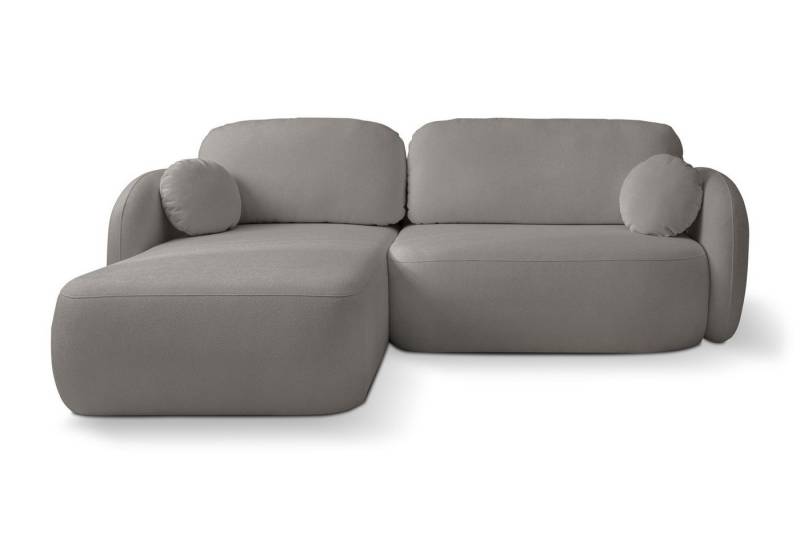 MOEBLO Ecksofa Olena, Stylvolles Design mit Rundungen, Schlaffunktion & praktischem Bettkasten für maximalen Komfort im Wohnzimmer, Eckcouch Wohnlandschaft Sofa mit Ottomane Eckgarnitur Polsterecke, (BxHxT): 248 x 86,5 x 174 cm MOEBLO Ecksofa Olena, Stylvolles Design mit Rundungen, Schlaffunktion & praktischem Bettkasten für maximalen Komfort im Wohnzimmer, Eckcouch Wohnlandschaft Sofa mit Ottomane Eckgarnitur Polsterecke, (BxHxT): 248 x 86,5 x 174 cm von MOEBLO
