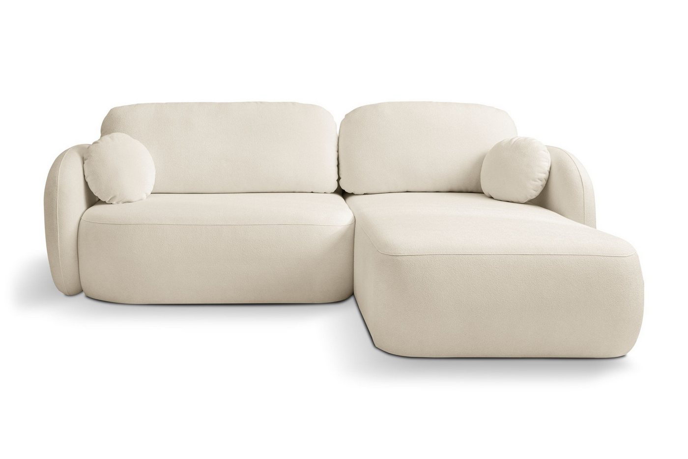 MOEBLO Ecksofa Olena, Stylvolles Design mit Rundungen, Schlaffunktion & praktischem Bettkasten für maximalen Komfort im Wohnzimmer, Eckcouch Wohnlandschaft Sofa mit Ottomane Eckgarnitur Polsterecke, (BxHxT): 248 x 86,5 x 174 cm MOEBLO Ecksofa Olena, Stylvolles Design mit Rundungen, Schlaffunktion & praktischem Bettkasten für maximalen Komfort im Wohnzimmer, Eckcouch Wohnlandschaft Sofa mit Ottomane Eckgarnitur Polsterecke, (BxHxT): 248 x 86,5 x 174 cm von MOEBLO