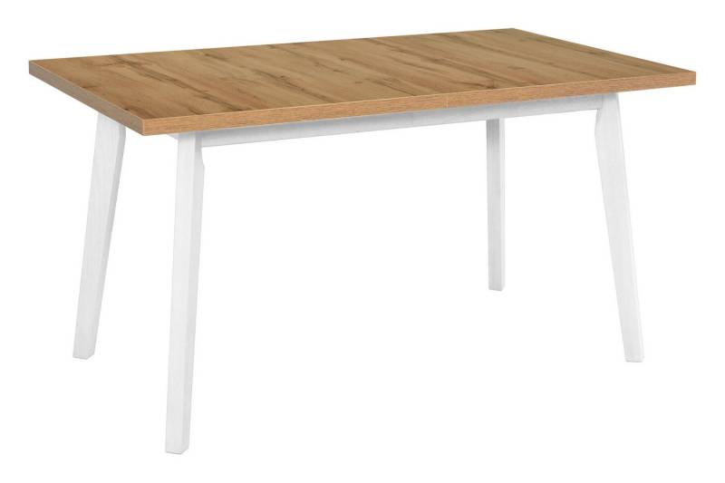 MOEBLO Esstisch BODO 5 (Stilvoller Multifunktionaler Tisch mit Schlankem Design und Robuster Bauweise, Massivholz), -(BxHxT):80x75x80-140 cm von MOEBLO