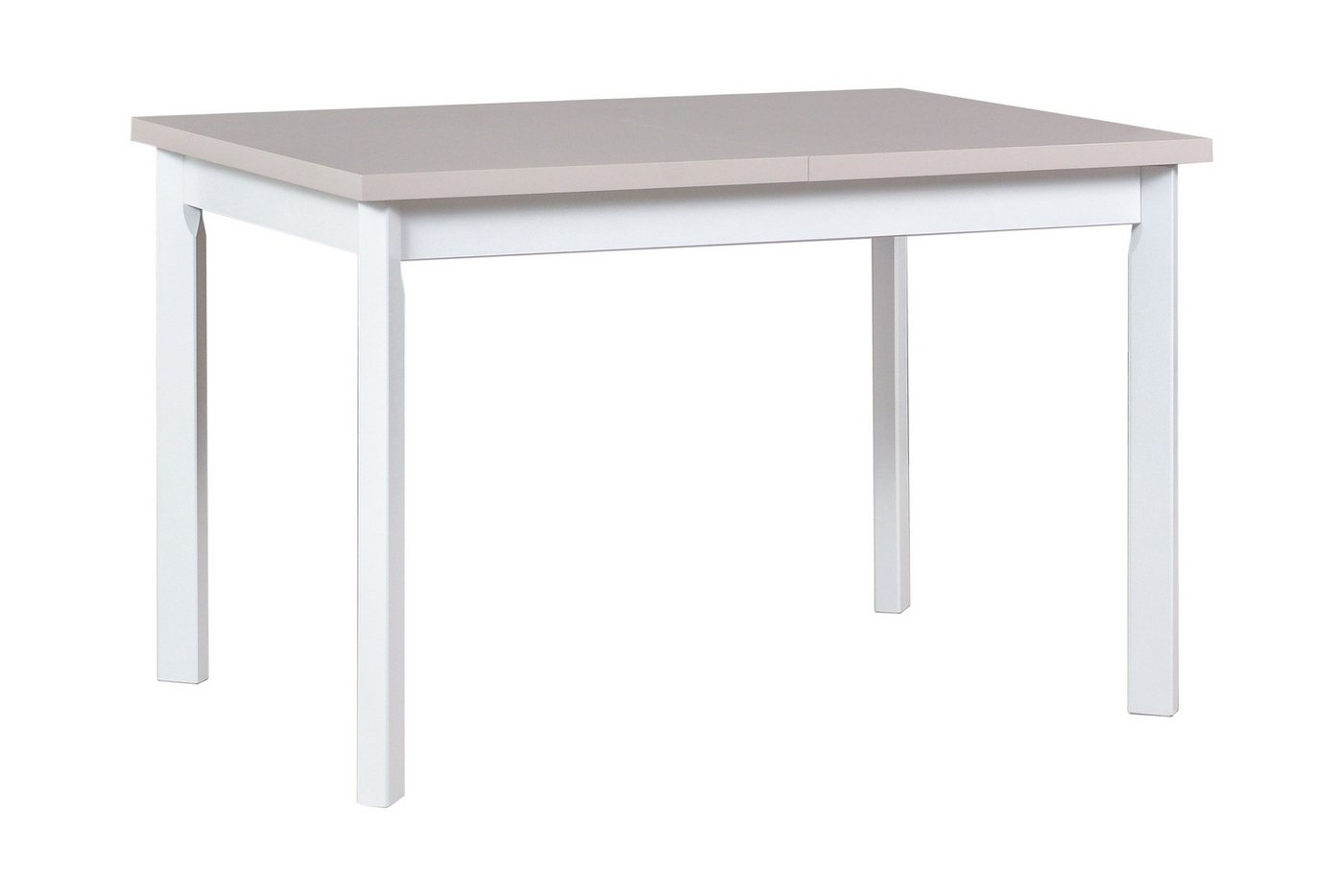 MOEBLO Esstisch MEX 5P (Stilvoller Multifunktionaler Tisch mit Schlankem Design und Robuster Bauweise, Perfekt für Küche, Esszimmer und Arbeitsbereiche), - (BxHxT): 120/150x78x80 cm von MOEBLO