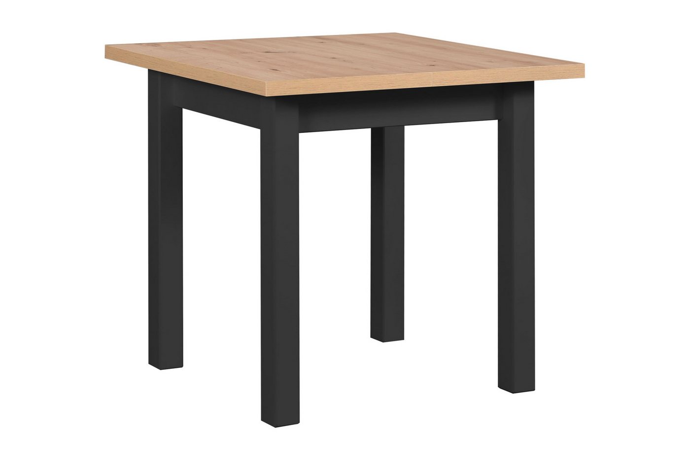 MOEBLO Esstisch MEX 8 (Stilvoller Multifunktionaler Tisch mit Schlankem Design und Robuster Bauweise, Perfekt für Küche, Esszimmer und Arbeitsbereiche), - (BxHxT): 80/160x78x80 cm von MOEBLO