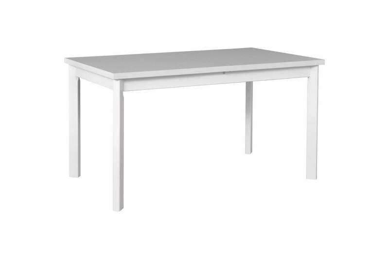 MOEBLO Esstisch Mody 1P (Stilvoller Multifunktionaler Tisch mit Schlankem Design und Robuster Bauweise, Massivholz), - (BxHxT):80x76x140-180 cm von MOEBLO