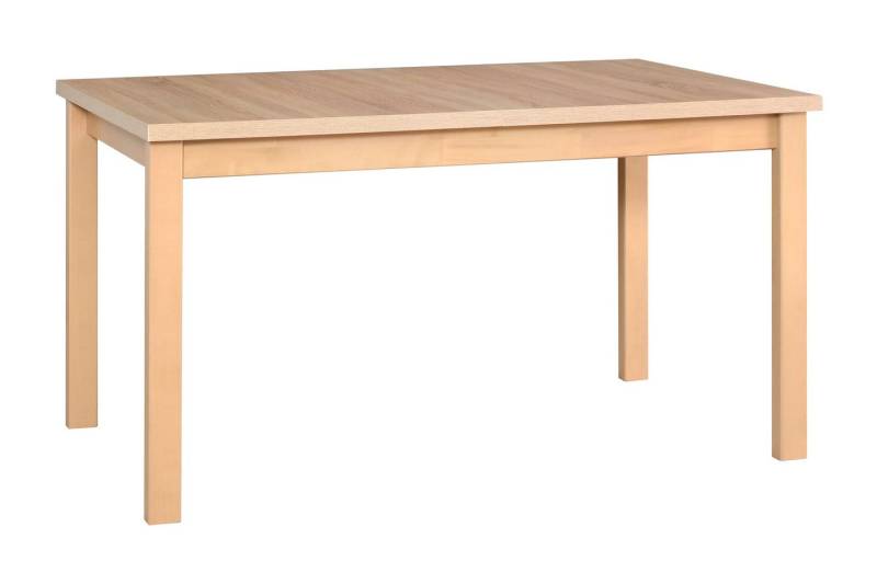 MOEBLO Esstisch NEVIS 2 (Stilvoller Multifunktionaler Tisch mit Schlankem Design und Robuster Bauweise, Massivholz), - (BxHxT):80x78x140-180 cm von MOEBLO