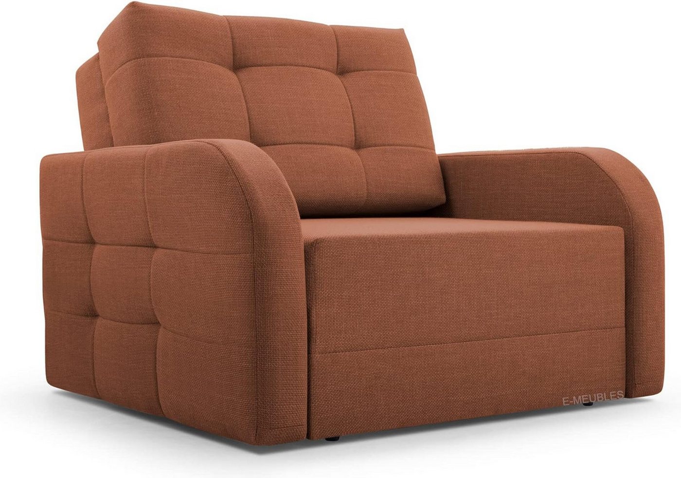 MOEBLO Kindersofa Porto 80, Schlafsessel Sofa Sessel Jugendsofa Schlafsofa 1-Sitzer Gästebett, mit Schlaffunktion, mit Bettkasten von MOEBLO