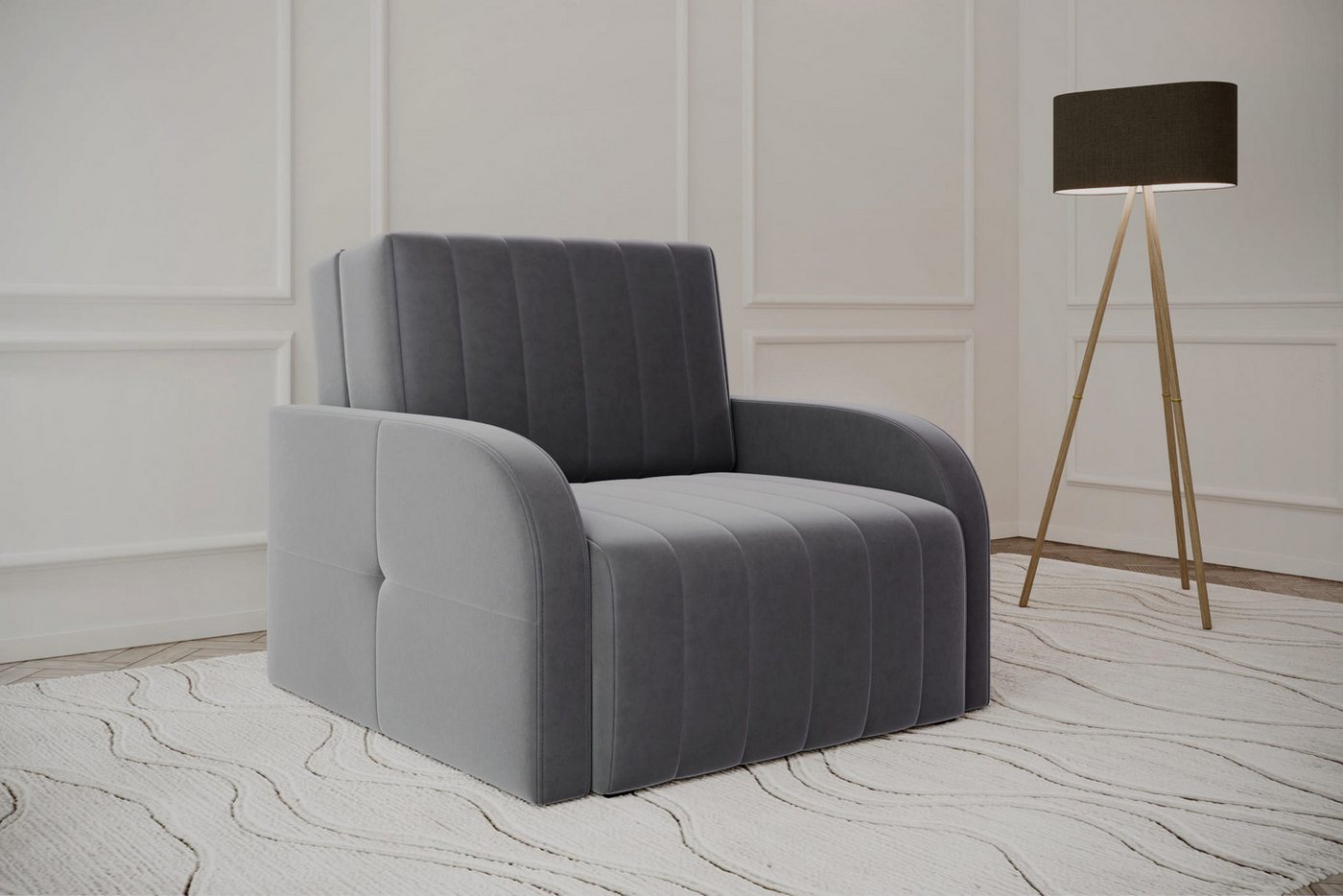 MOEBLO Kindersofa aus Samtstoff MONTANA 80, mit Bettfunktion Schlafsofa mit Bettkasten Sessel mit Schlaffunktion Schlafsessel Sofa Sessel Jugendsofa Schlafsofa 1-Sitzer Gästebett, mit Relaxfunktion MOEBLO Kindersofa aus Samtstoff MONTANA 80, mit Bettfunktion Schlafsofa mit Bettkasten Sessel mit Schlaffunktion Schlafsessel Sofa Sessel Jugendsofa Schlafsofa 1-Sitzer Gästebett, mit Relaxfunktion von MOEBLO