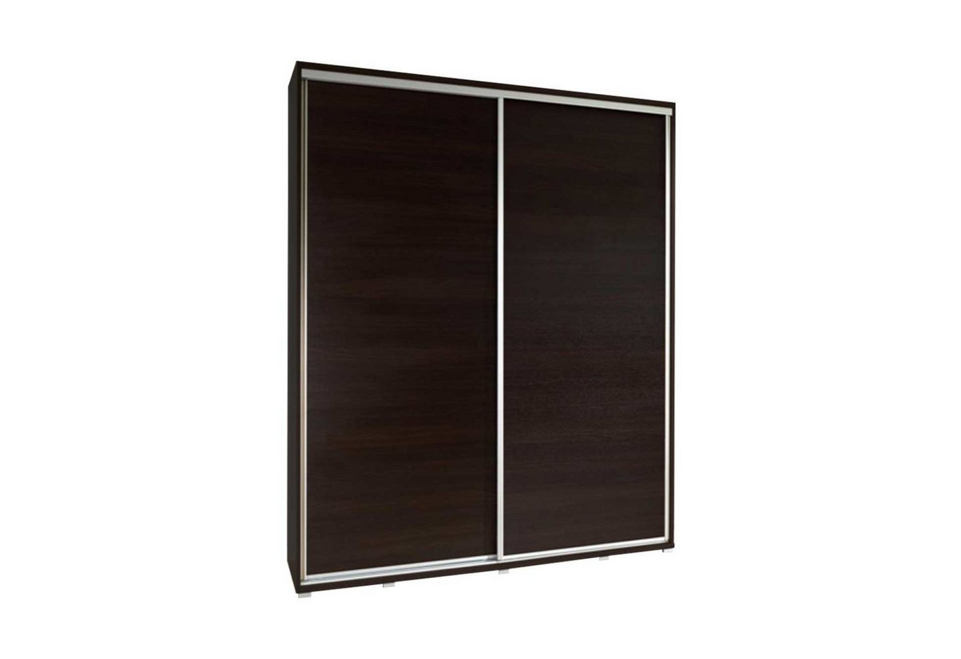 MOEBLO Kleiderschrank CLOE (mit Schwebetüren – Moderner Schrank für Schlafzimmer oder Flur, Garderobe mit Schiebetüren) -(BxHxT):155/205/255x215x66 cm von MOEBLO