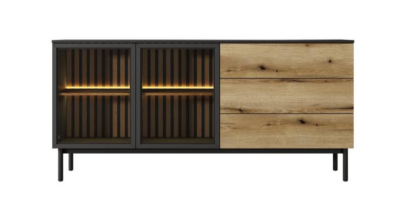 MOEBLO Kommode Asplenium - D (Sideboard Wohnzimmer Kommode Schlafzimmer Komodenschrank Highboard), (BxHxT):180x85x40 cm von MOEBLO