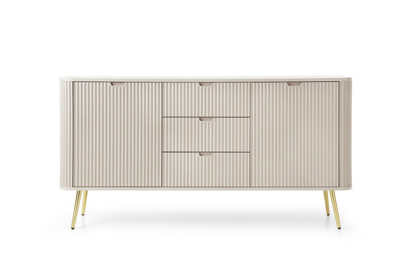 MOEBLO Kommode Hosta (Sideboard Wohnzimmer, Kommode Schlafzimmer Komodenschrank Highboard), 168x87x39 von MOEBLO