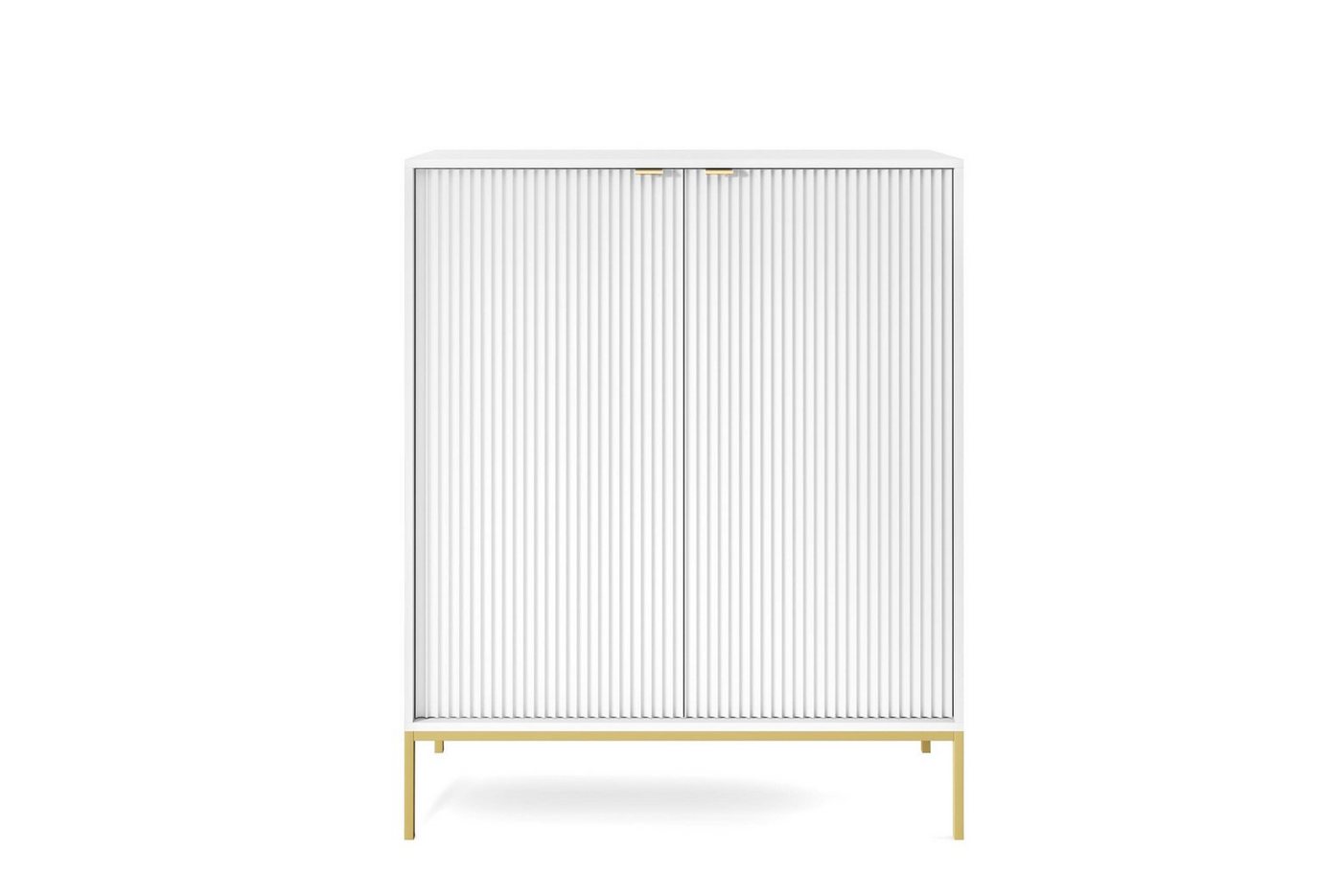 MOEBLO Kommode Light K104 (Zweitürige Kommode Elegante für Ihr Wohnzimmer), (HxBxT):83x104x39cm von MOEBLO