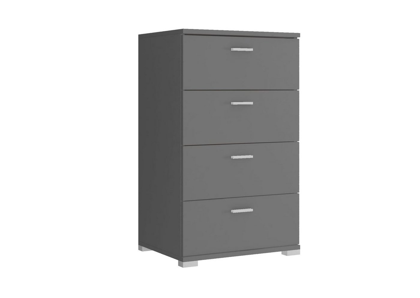 MOEBLO Kommode MIA (Moderne Schlafzimmer Möbel für Wohnzimmer Schrank, Sideboard mit 4 Schubladen, Füße aus Metall), - (BxHxT): 50/100/150x85x40 cm von MOEBLO