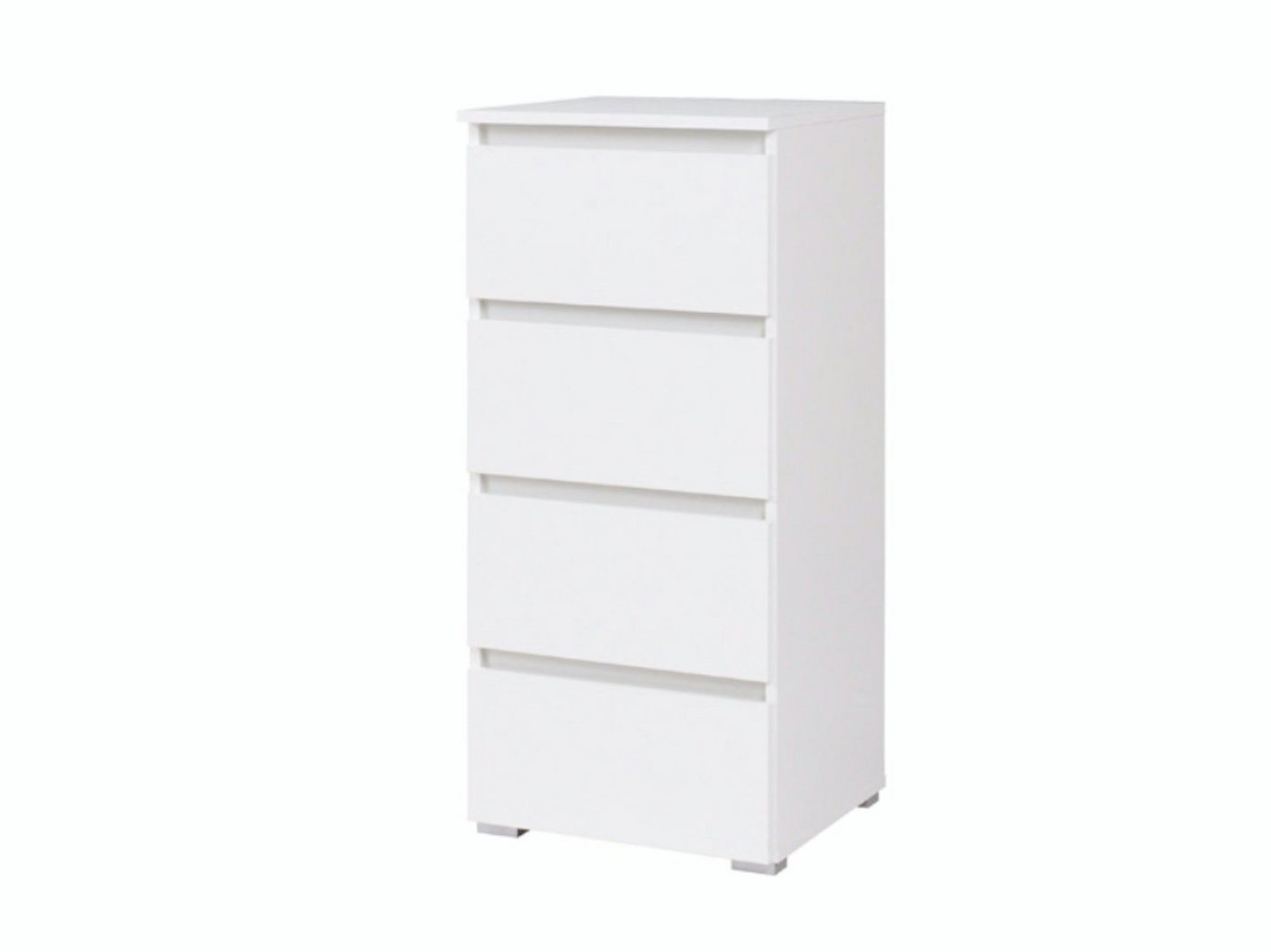 MOEBLO Kommode MOON M07 (Büro Schlafzimmer Kommode mit 4 Schubkästen, Moderne Wohnzimmer Möbel), - (BxHxT): 45x97x41 cm von MOEBLO