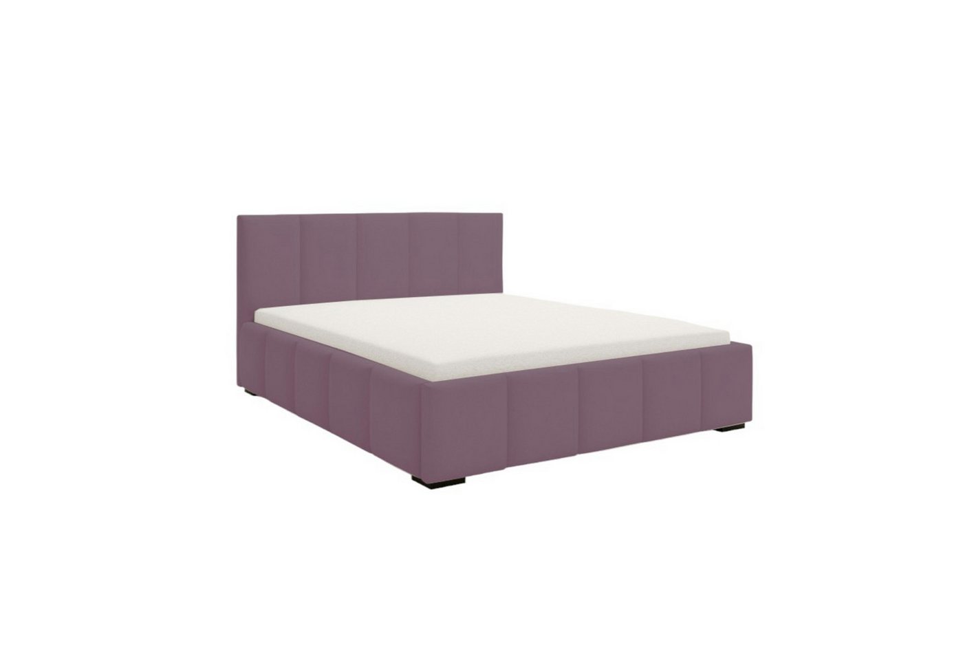 MOEBLO Polsterbett PASADO (Doppelbett mit Kopfstütze und stabiler Rahmenkonstruktion – Komfort und Eleganz vereint, Stauraumbett), (BxHxT):140/160/180/200x90x213 cm von MOEBLO