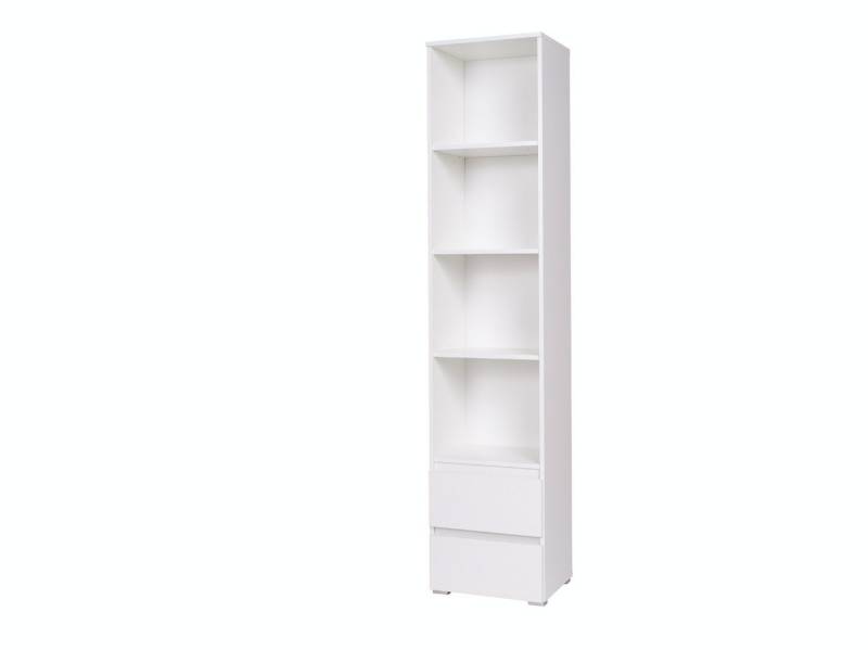 MOEBLO Regal MOON M01, Moderne Wohnzimmer Möbel Regale Vitrine Bücherregale Büro Flur Korridor, - (BxHxT): 45x204x34 cm von MOEBLO