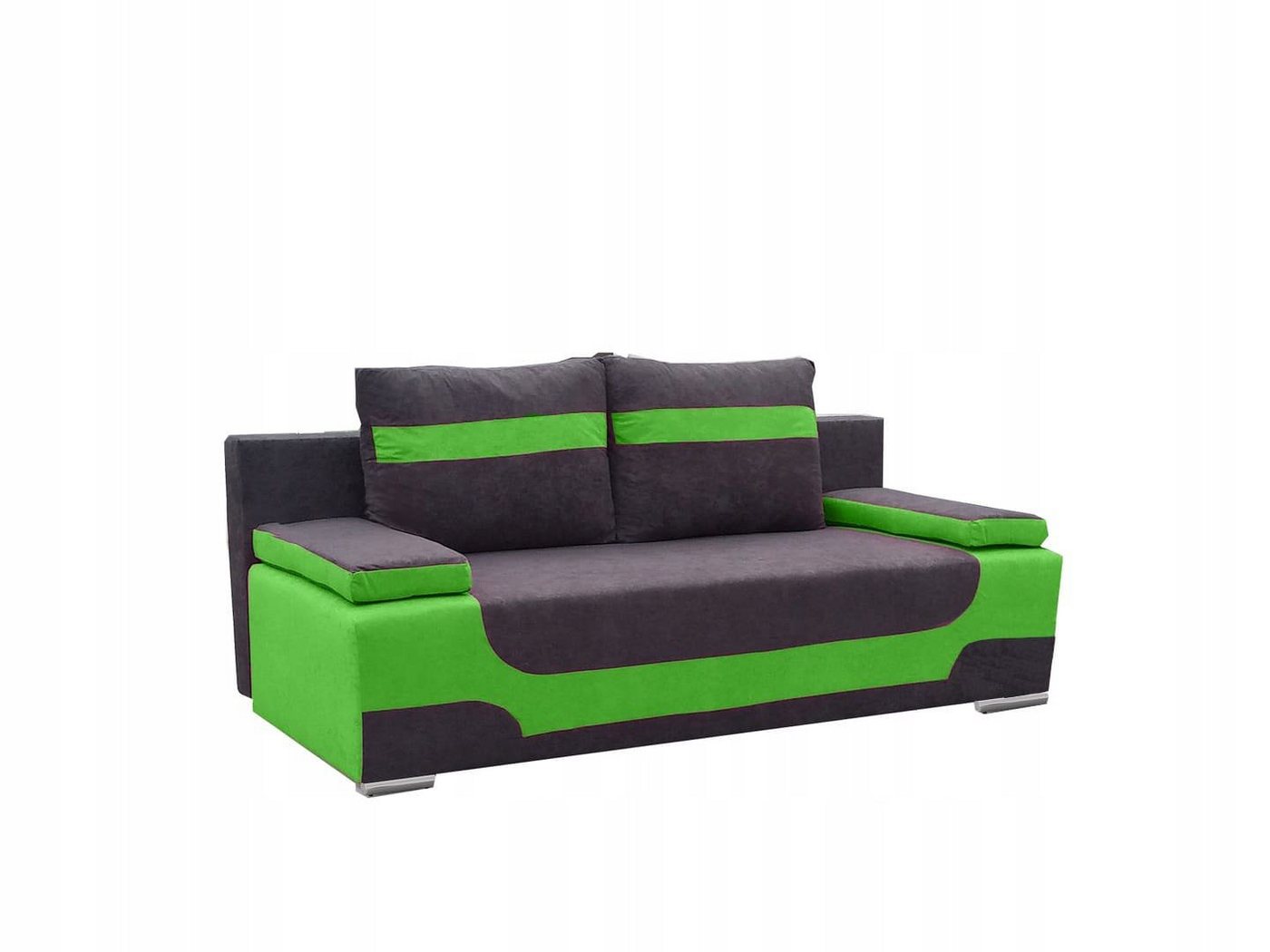 MOEBLO Schlafsofa ANDREA, Couch für Wohnzimmer, Sofa Federkern Sofagarnitur Polstersofa Wohnlandschaft, - (BxHxT): 200x90x92 cm von MOEBLO