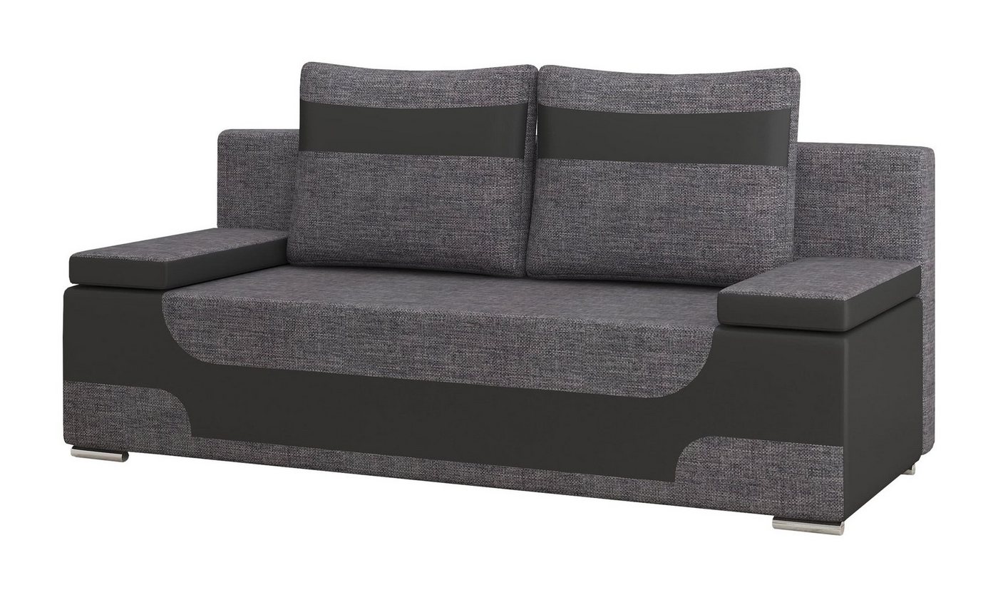 MOEBLO Schlafsofa ANDREA, Couch für Wohnzimmer, Sofa Federkern Sofagarnitur Polstersofa Wohnlandschaft, - (BxHxT): 200x90x92 cm von MOEBLO