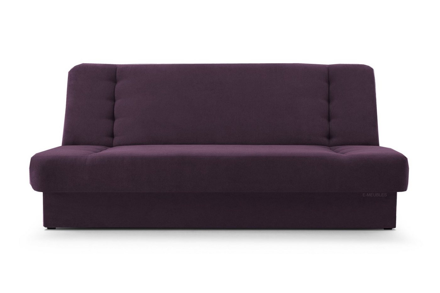 MOEBLO Schlafsofa Cyprus, Sofa Kippsofa Klappsofa Clic-Clack Couch für Wohnzimmer Federkern Sofagarnitur Polstersofa - 192x85x92 cm -, mit Bettkasten und Schlaffunktion von MOEBLO