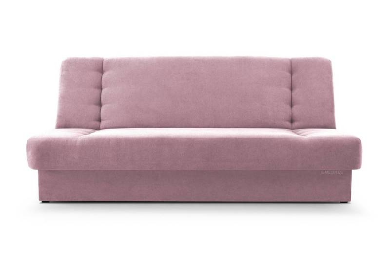 MOEBLO Schlafsofa Cyprus, Sofa Kippsofa Klappsofa Clic-Clack Couch für Wohnzimmer Federkern Sofagarnitur Polstersofa - 192x85x92 cm -, mit Bettkasten und Schlaffunktion von MOEBLO