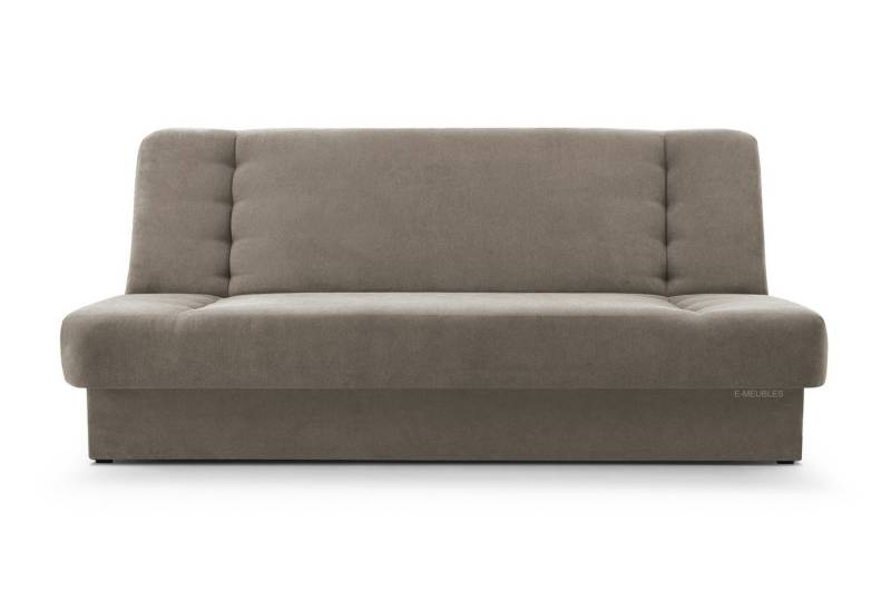MOEBLO Schlafsofa Cyprus, Sofa Kippsofa Klappsofa Clic-Clack Couch für Wohnzimmer Federkern Sofagarnitur Polstersofa - 192x85x92 cm -, mit Bettkasten und Schlaffunktion von MOEBLO