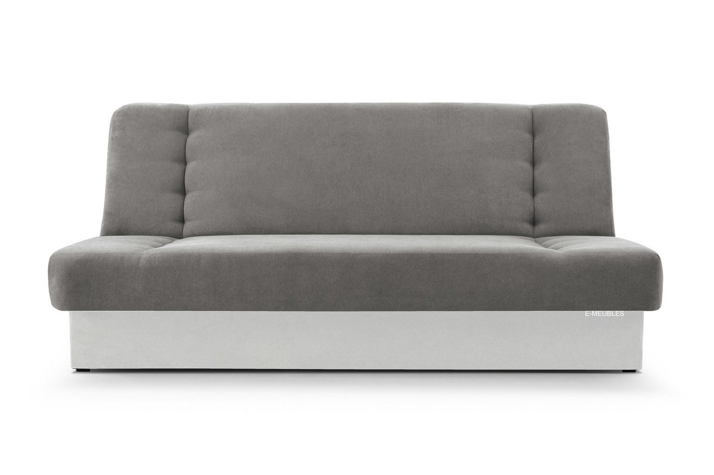 MOEBLO Schlafsofa Cyprus, Sofa Kippsofa Klappsofa Clic-Clack Couch für Wohnzimmer Federkern Sofagarnitur Polstersofa - 192x85x92 cm -, mit Bettkasten und Schlaffunktion von MOEBLO