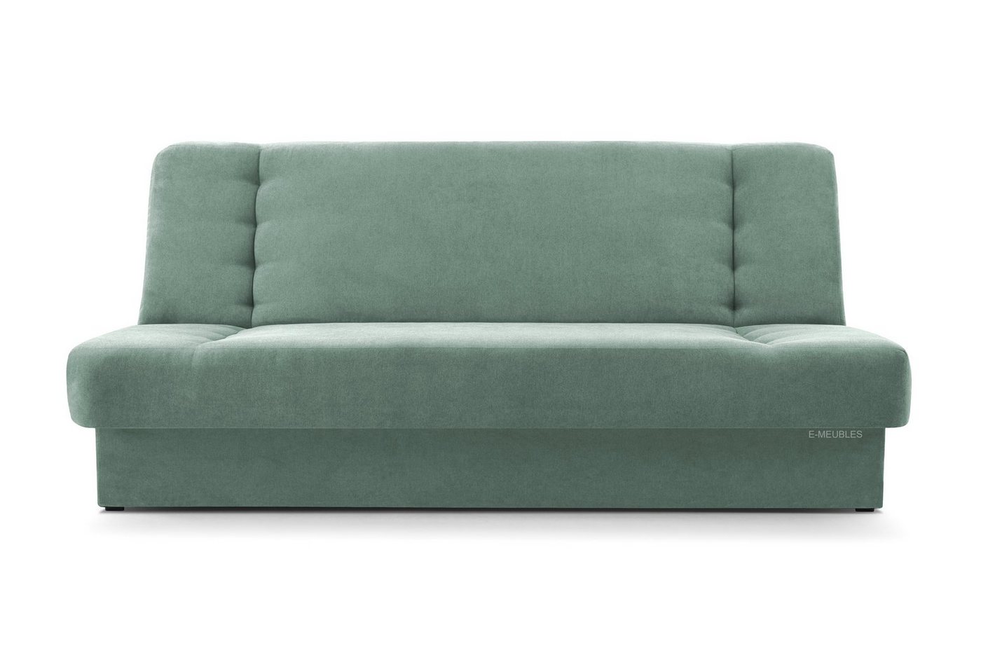 MOEBLO Schlafsofa Cyprus, Sofa Kippsofa Klappsofa Clic-Clack Couch für Wohnzimmer Federkern Sofagarnitur Polstersofa - 192x85x92 cm -, mit Bettkasten und Schlaffunktion von MOEBLO