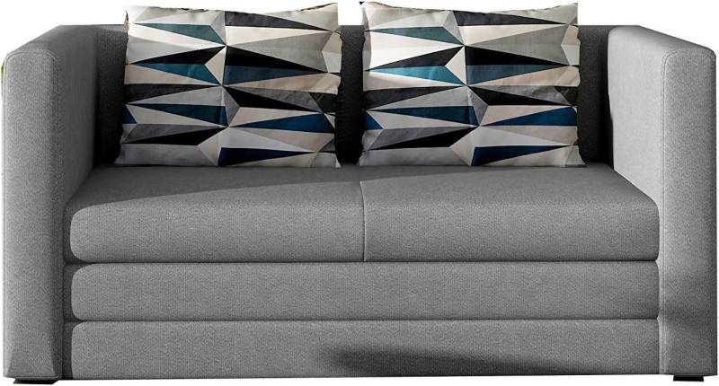 MOEBLO Schlafsofa GULIA, Schlafsessel Sofa ohne Bettkasten, Couch für Wohnzimmer Federkern Sofagarnitur Polstersofa Kindersofa Jugendsofa, mit Schlaffunktion von MOEBLO