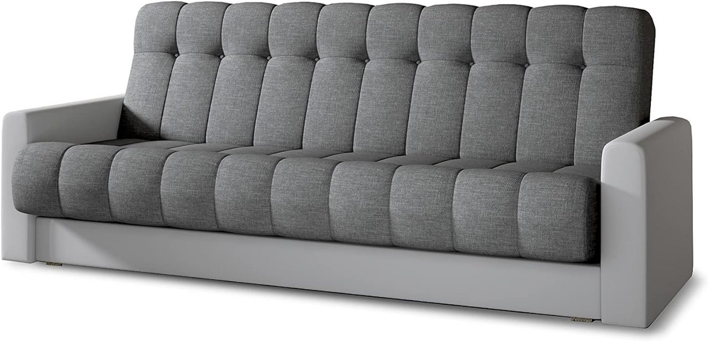 MOEBLO Schlafsofa MATIZ, Couch für Wohnzimmer, Schlafsofa Federkern Sofagarnitur Polstersofa Wohnlandschaft, mit Schlaffunktion und Bettkasten von MOEBLO