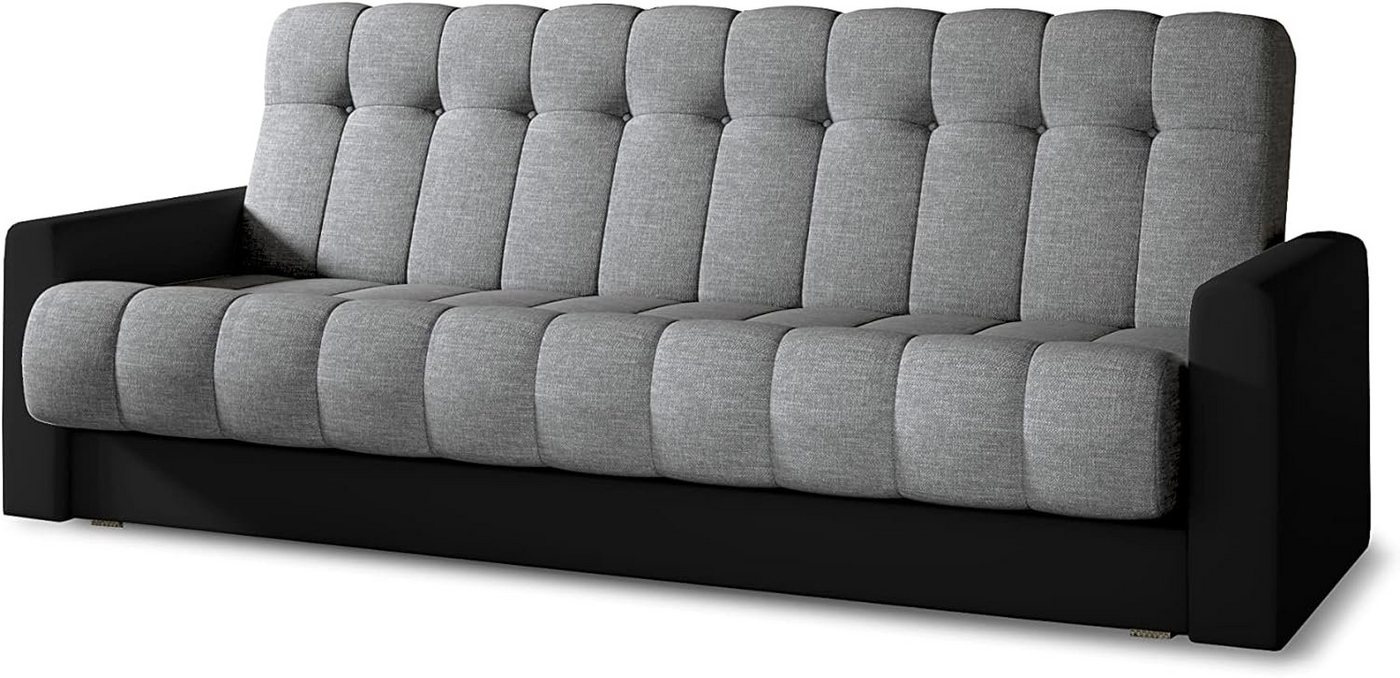 MOEBLO Schlafsofa MATIZ, Couch für Wohnzimmer, Schlafsofa Federkern Sofagarnitur Polstersofa Wohnlandschaft, mit Schlaffunktion und Bettkasten von MOEBLO