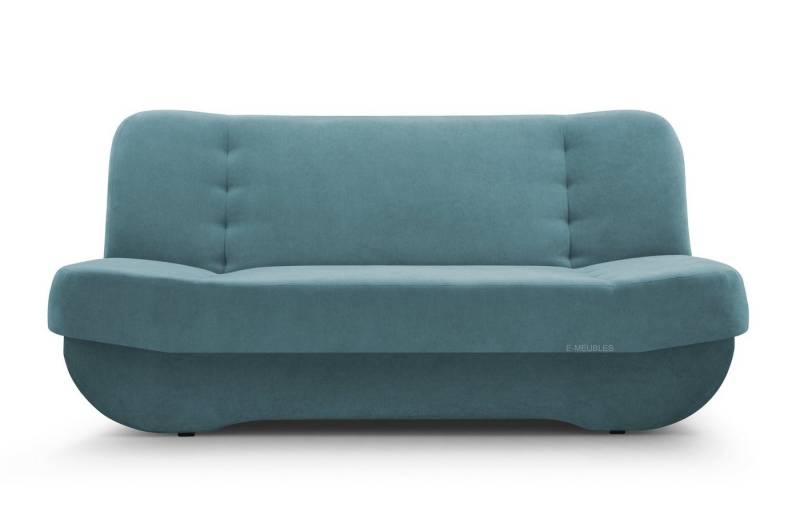 MOEBLO Schlafsofa Pafos, Sofa Kippsofa Klappsofa Clic-Clack, mit Schlaffunktion, mit Bettkasten von MOEBLO