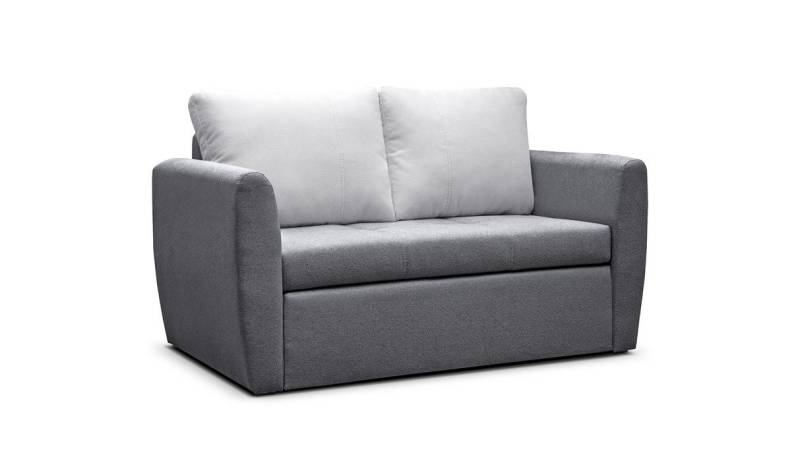 MOEBLO Schlafsofa SARA 120, Sofa Sessel Kindersofa Schlafsessel mit Bettfunktion Gästebett Klappsofa Mini Couch 2-Sitzer Sofagarnitur Jugendzimmer, - (BxHxT): 150x90x80 cm, mit Bettkasten und Schlaffunktion von MOEBLO