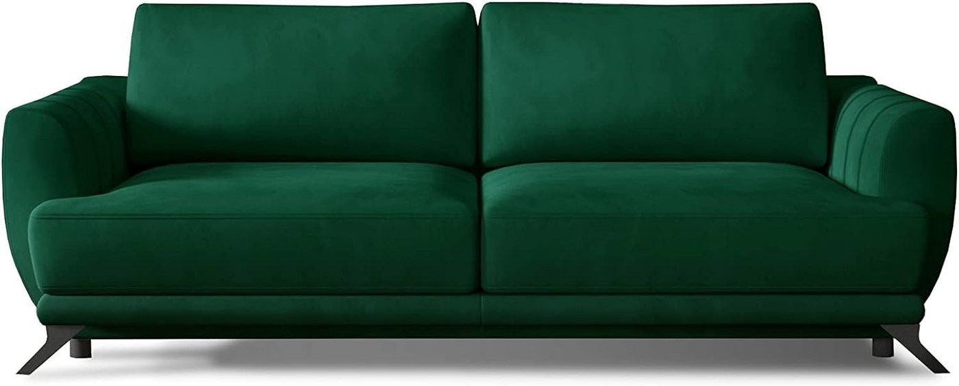 MOEBLO Schlafsofa SIGMA, Sofa, Couch für Wohnzimmer, Federkern Sofagarnitur Polstersofa Wohnlandschaft, mit Schlaffunktion und Bettkasten von MOEBLO