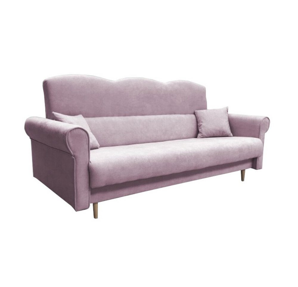 MOEBLO Schlafsofa TULIP, Kippsofa Sofa Klappsofa Bettfunktion Couch, mit Schlaffunktion und Bettkasten, - (BxHxT): 216x101x105cm von MOEBLO